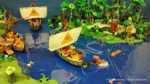 Barco del top nilo playmobil